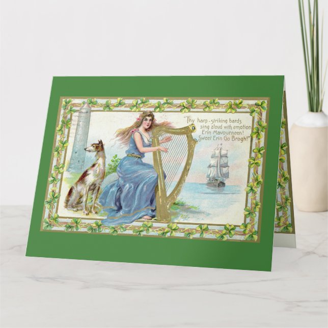 Erin Mavourneen St. Patrick's Day Card (Front)