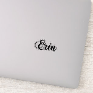 Erin Name - Handwritten Calligraphy Sticker
