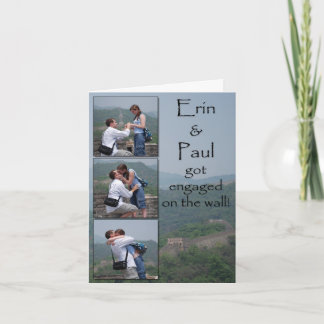 Erin & Paul - Save the Date Announcement