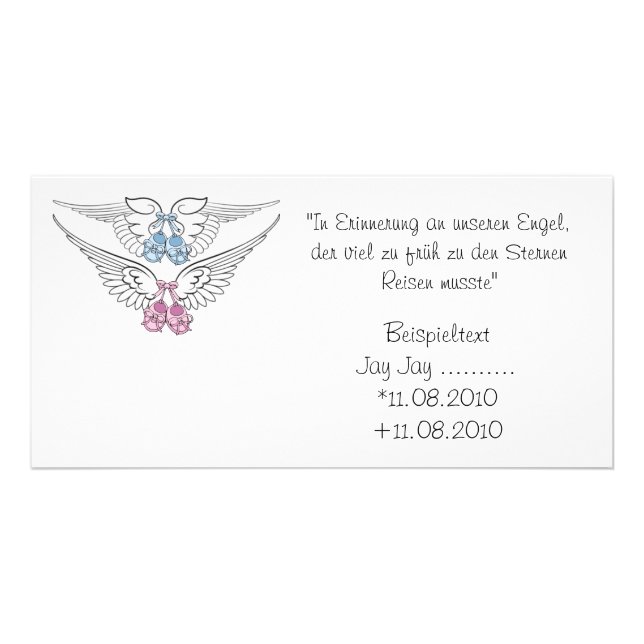 Erinnerungskarte Card (Front)