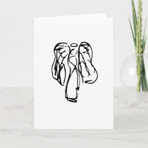 Erin's Angel Blank Card