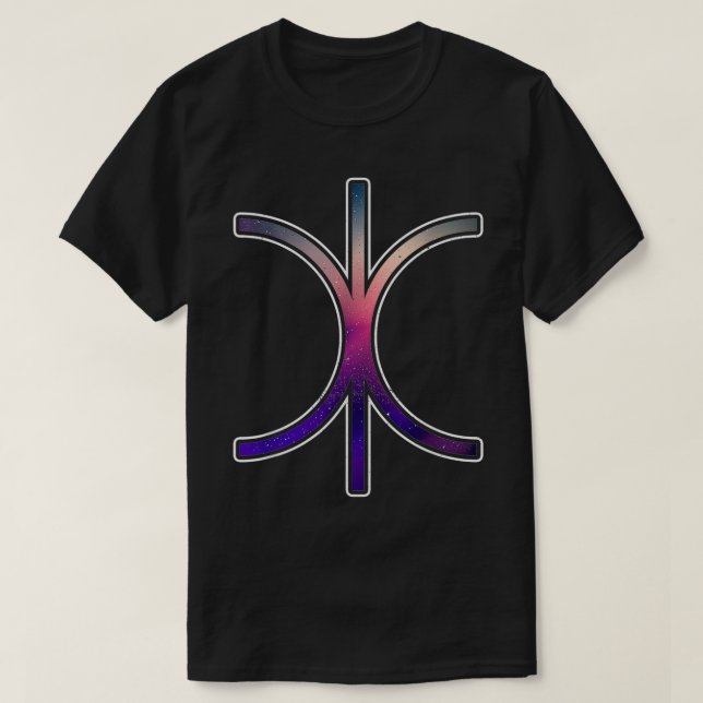 Eris Astronomical Symbol  Dwarf Planet Space  T-Shirt (Design Front)