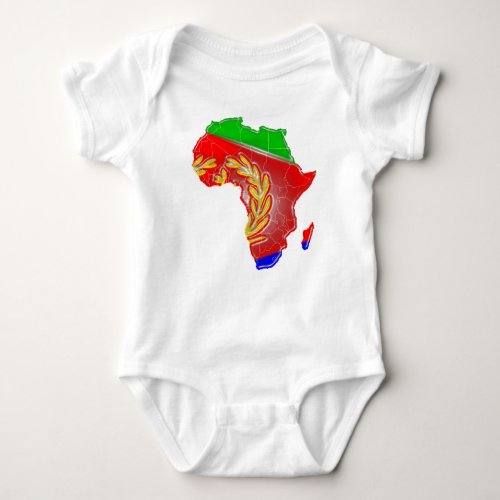 Eritrea Baby Bodysuit