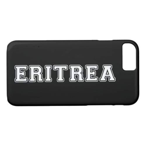 Eritrea iPhone 87 Case