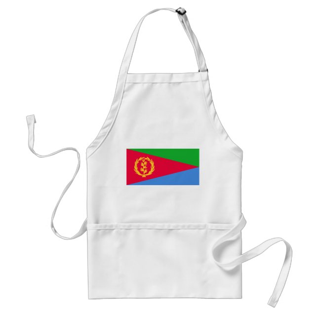 Eritrea Flag Adult Apron (Front)