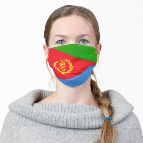 Eritrea Flag Adult Cloth Face Mask
