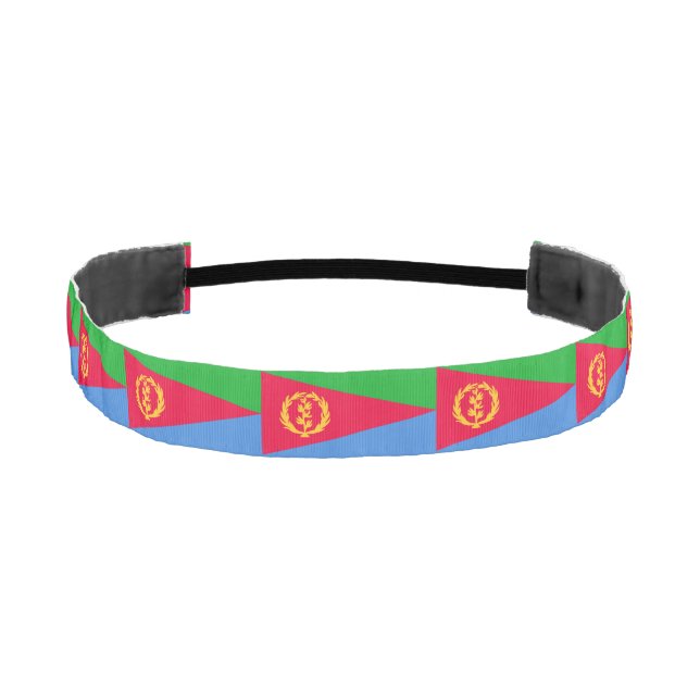 Eritrea Flag Athletic Headband (Front)