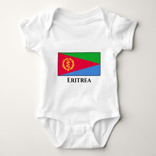 Eritrea Flag Baby Bodysuit