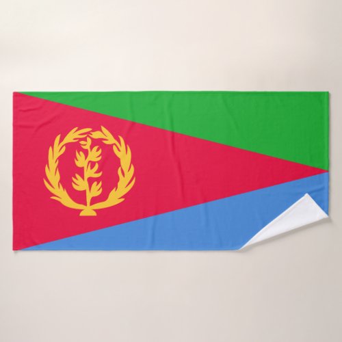 Eritrea Flag Bath Towel Set