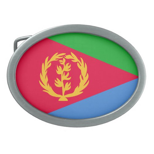 Eritrea Flag Belt Buckle