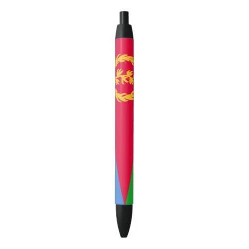 Eritrea Flag Black Ink Pen