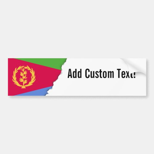 Eritrea Flag Bumper Sticker