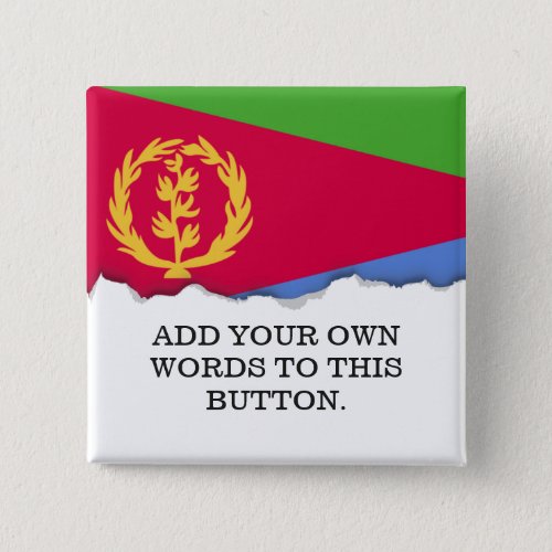 Eritrea Flag Button