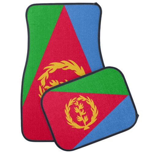 Eritrea Flag Car Floor Mat