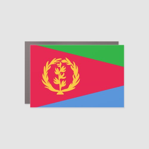 Eritrea Flag Car Magnet