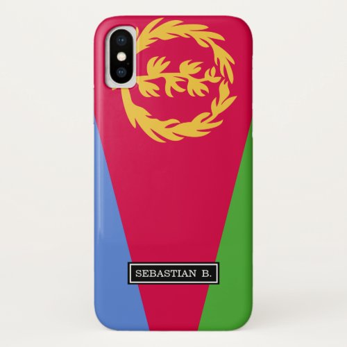 Eritrea Flag iPhone X Case