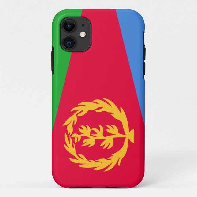 Eritrea Flag Case-Mate iPhone Case (Back)