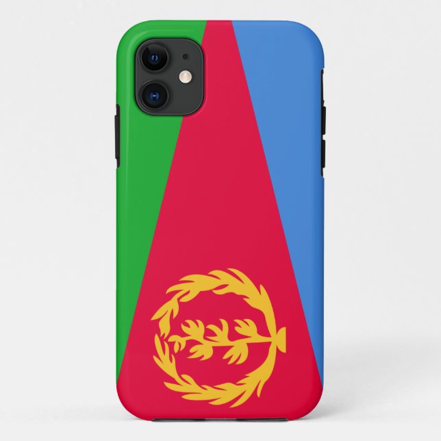 Eritrea Flag Case-Mate iPhone Case (Back)