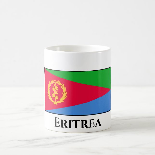 Eritrea Flag Coffee Mug (Center)