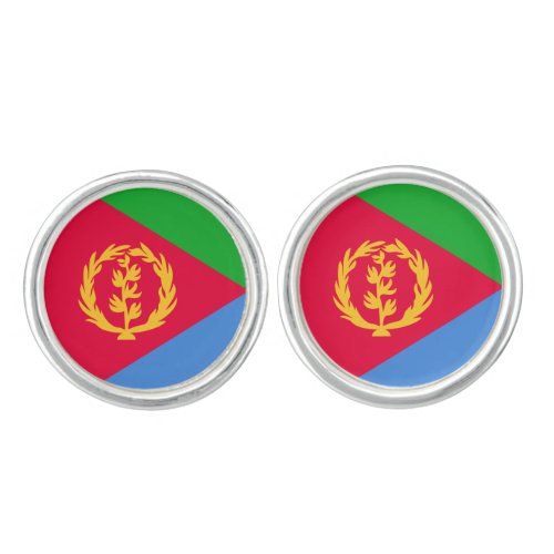 Eritrea Flag Cufflinks