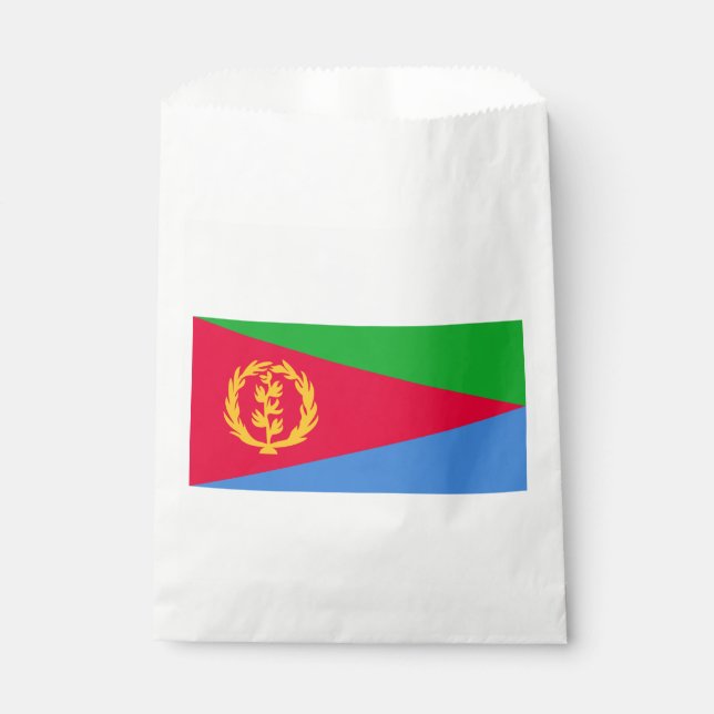 Eritrea Flag Favor Bag (Front)