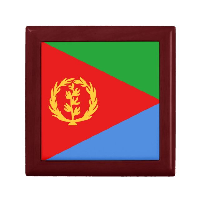 Eritrea Flag Gift Box (Front)
