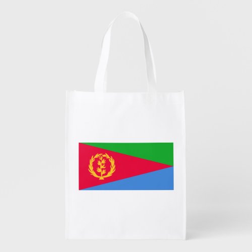 Eritrea Flag Grocery Bag