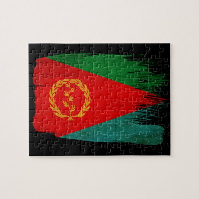 Eritrea Flag Jigsaw Puzzle (Horizontal)