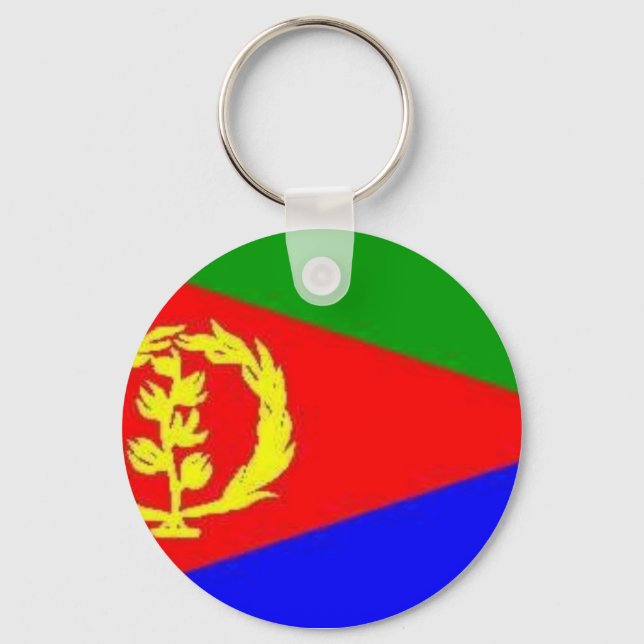 eritrea flag keychain (Front)