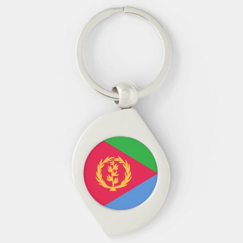 Eritrea Flag Keychain