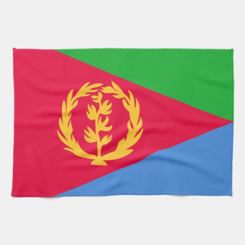 Eritrea Flag Kitchen Towel