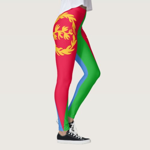 Eritrea Flag Leggings
