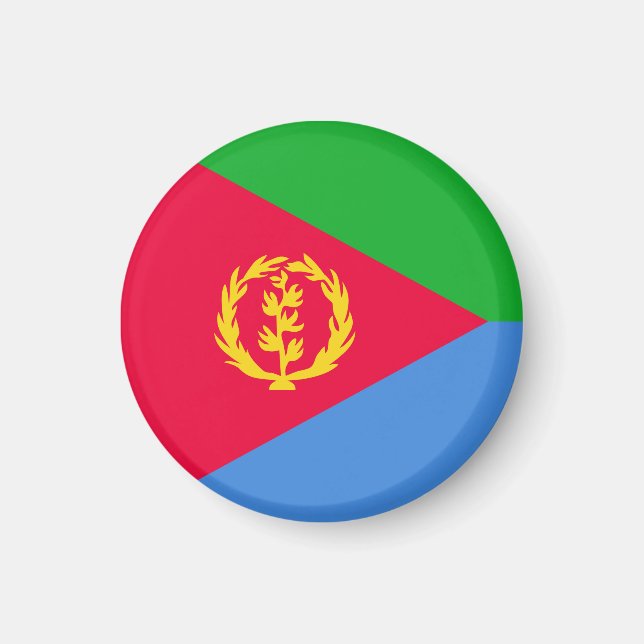 Eritrea flag magnet (Front)
