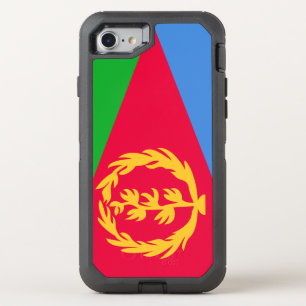 Eritrea Flag OtterBox Defender iPhone SE/8/7 Case