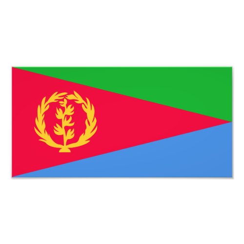 Eritrea Flag Photo Print