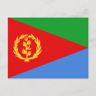 Eritrea Flag Postcard