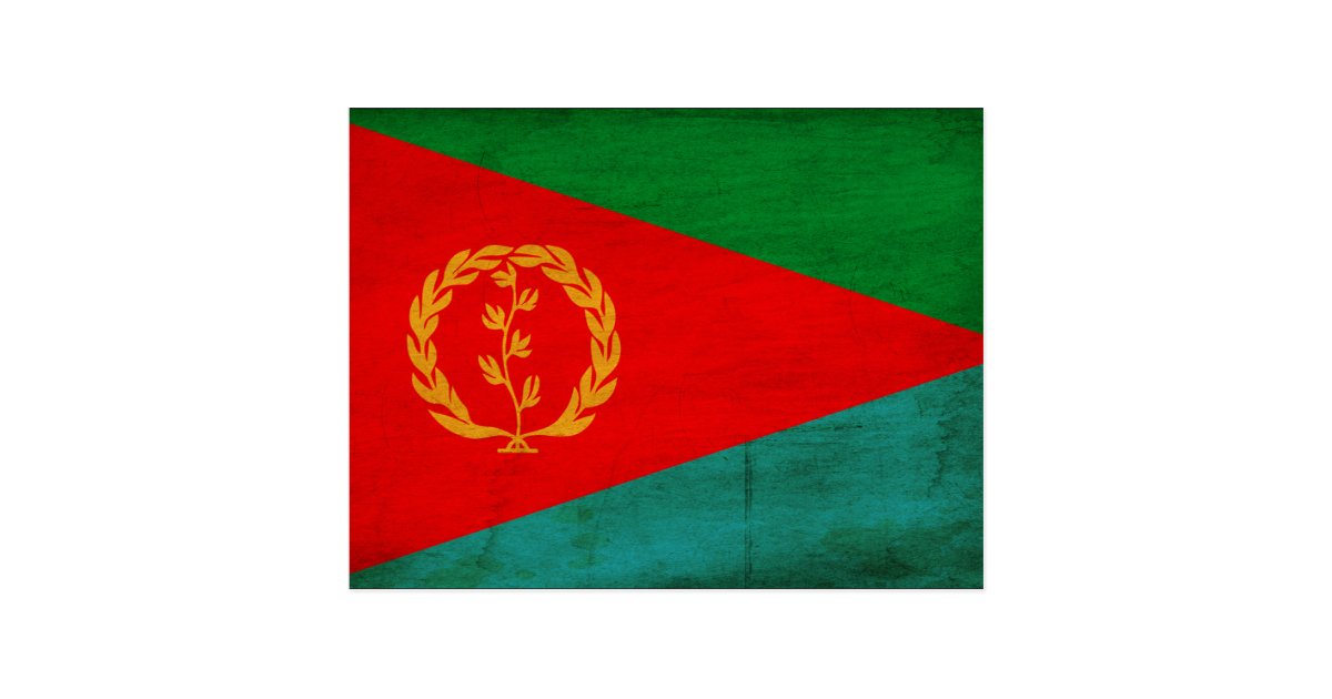 eritrea flag postcard zazzle com christmas office party invitations