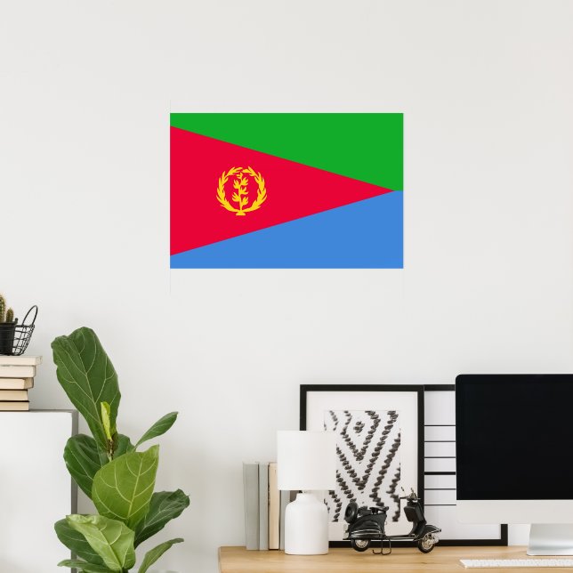 Eritrea flag poster (Home Office)