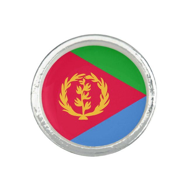 Eritrea Flag Ring (Front)