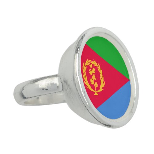 Eritrea Flag Ring