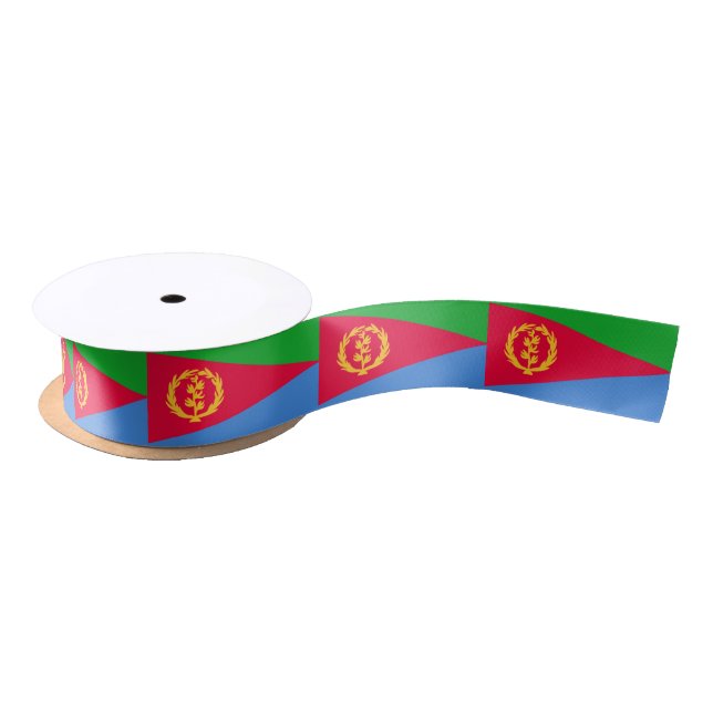 Eritrea Flag Satin Ribbon (Spool)