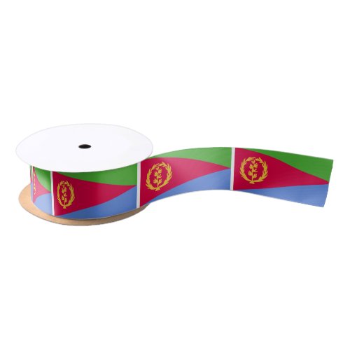 Eritrea Flag Satin Ribbon