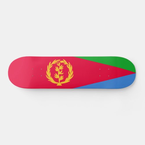 Eritrea Flag Skateboard