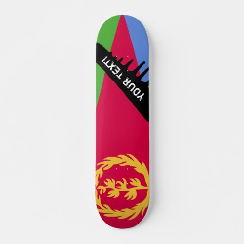 Eritrea Flag Skateboard