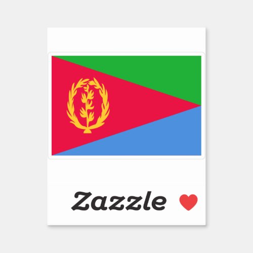 Eritrea Flag Sticker