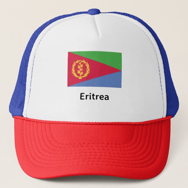 Eritrea Flag Trucker Hat (Front)