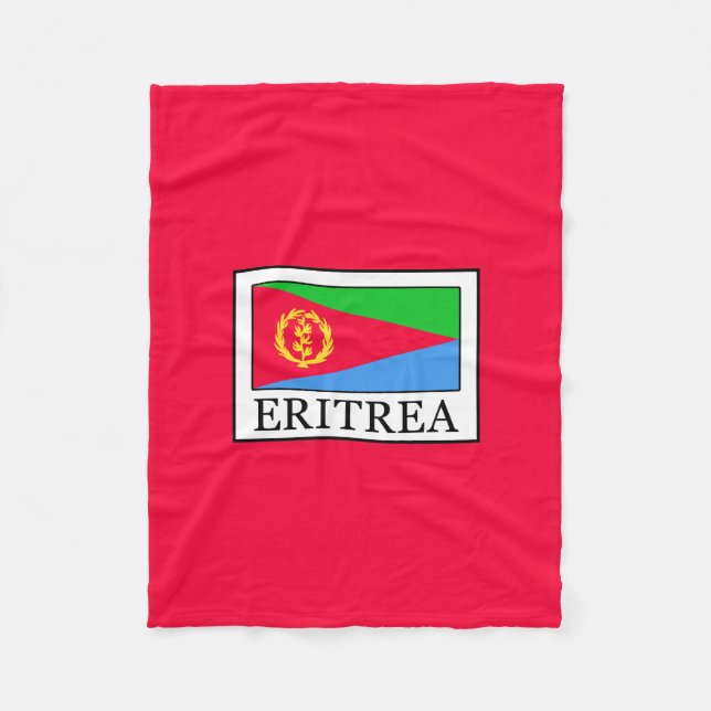 Eritrea Fleece Blanket (Front)