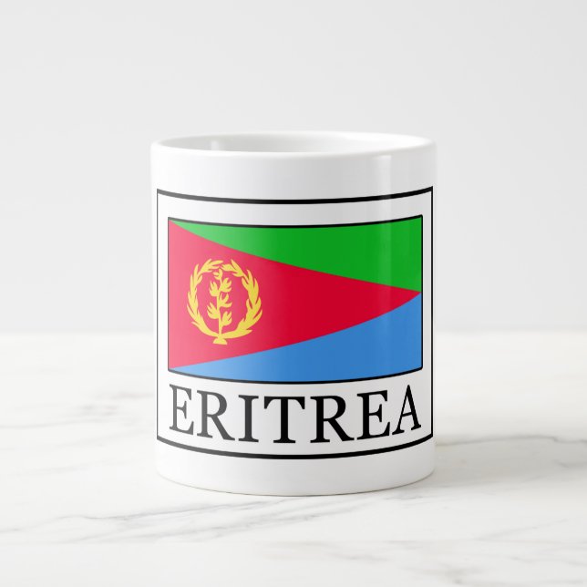 Eritrea Large Coffee Mug (Front)