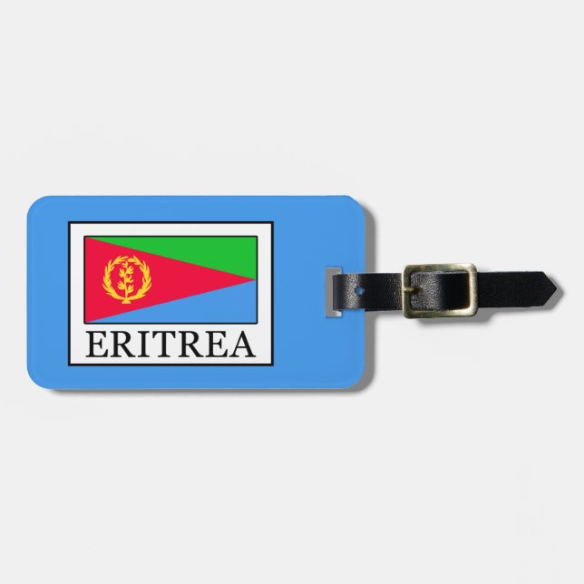 Eritrea Luggage Tag (Front Horizontal)