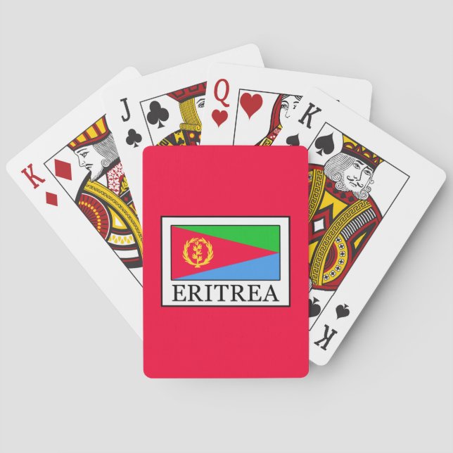 Eritrea Poker Cards (Back)